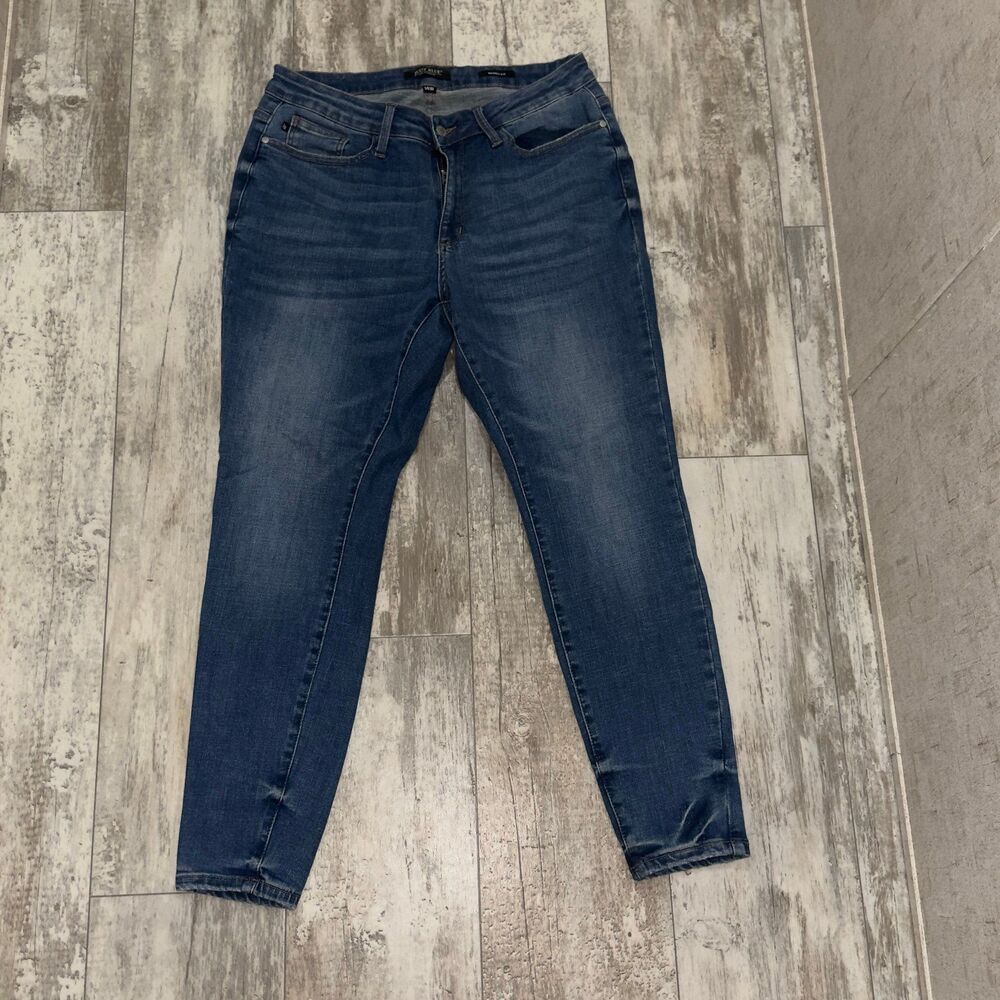 Judy Blue Jeans Women 14W Skinny JB8859 Stretch Soft Comfort Fit Casual Denim